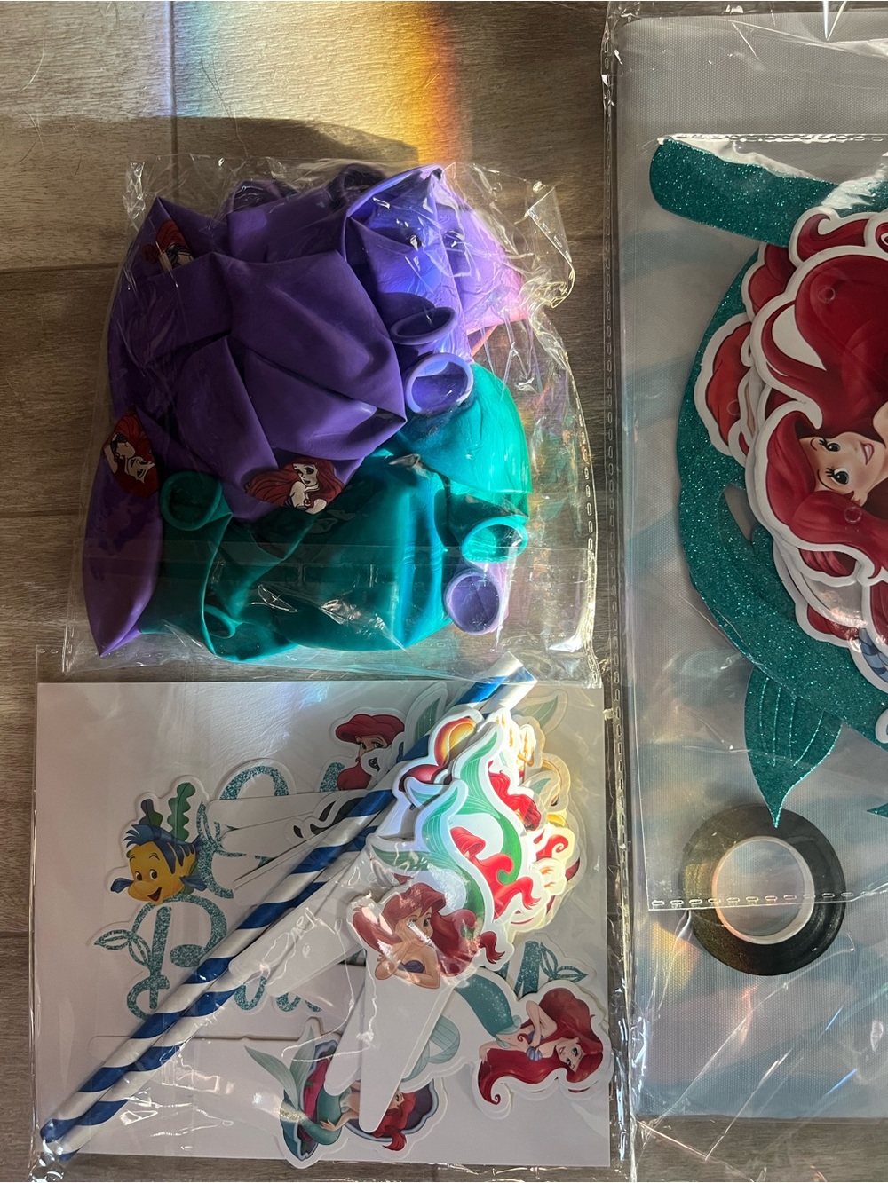 Disney Ariel The Little Mermaid Birthday Party Kit